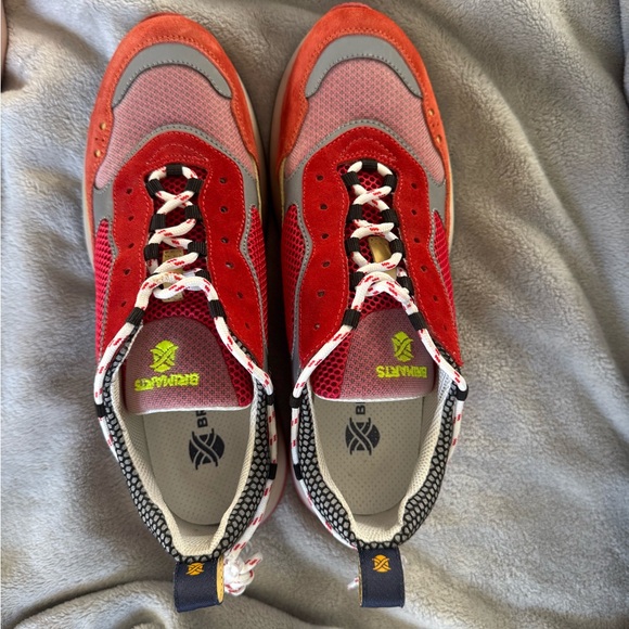 Brimarts Red and Gray Sneakers - Picture 2 of 8